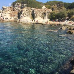 Spiaggia La Sorgente a Portoferraio ©Virginia Ciabatti