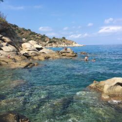 Spiaggia La Sorgente a Portoferraio ©Virginia Ciabatti