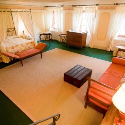 Italie, Lucca, 20080404.
Fattoria Mansi Bernardini in Segromigno in Monte.
landgoed met olijfboomgaard
Kookweekend Lucca FunFoodFactory.